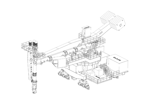 Port Carbon Steel Mobil Helezon Gemi Boşaltıcı 500 T/H - 1500 T/H