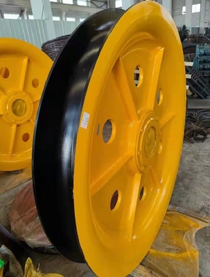 CNC Torna Çelik Halat Kasnak Kasnak Bloğu FAG Rulman