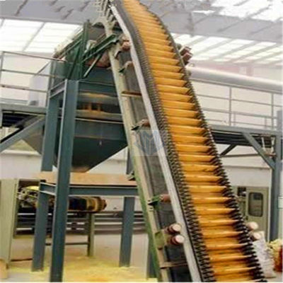 Dökme Malzeme Taşıma için Yüksek Eğim Açıları Pan Konveyör Sistemi