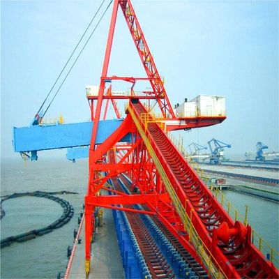 Liman Terminalinde Dökme Malzeme Elleçleme için Vidalı Tip Gemi Yükleyici