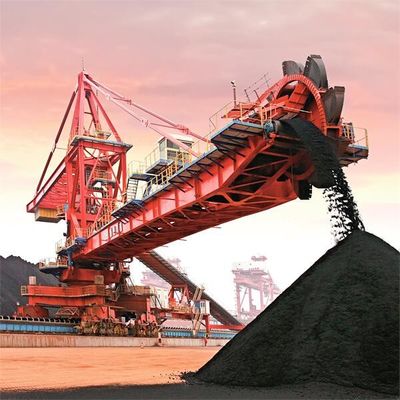 Kömür Depolama için Dökme Malzeme Deposu İstifleme ve Geri Kazanma Ekipmanları