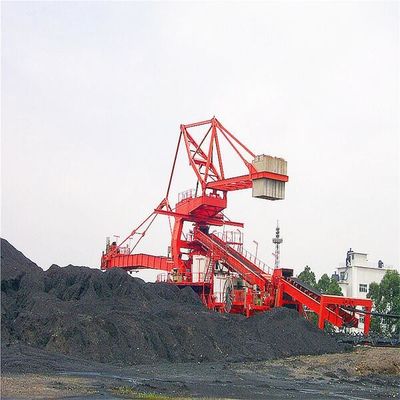 Kömür Depolama için Dökme Malzeme Deposu İstifleme ve Geri Kazanma Ekipmanları