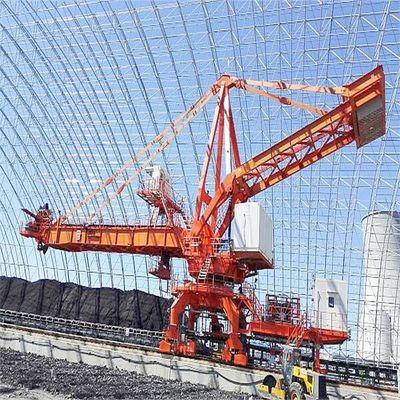 Kömür Depolama için Dökme Malzeme Deposu İstifleme ve Geri Kazanma Ekipmanları