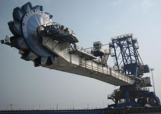 Kömür Depolama için Dökme Malzeme Deposu İstifleme ve Geri Kazanma Ekipmanları